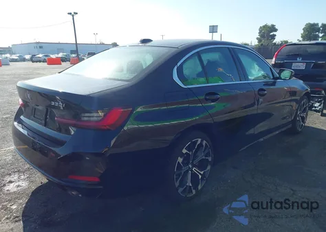 2025 BMW 330I z USA, uszkodzony, nr VIN 3MW69CW01S8F33859